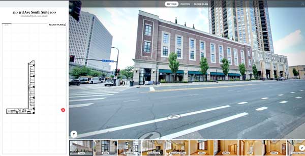 office space, 3d, interactive, tour